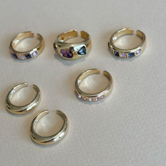 Gemstone Ring Set #1518 - Picture 6 of 6